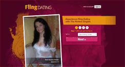 Desktop Screenshot of flingdating.com